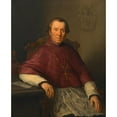 thumbnail image 2 of Leopold Kupelwieser 15x18 Black Ornate Wood Framed Double Matted Museum Art Print Titled - Josef Spendou, Priest and Educator (1833), 2 of 5
