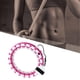 thumbnail image 3 of Aro de fitness ponderado para adultos, aro de ejercicio inteligente, masaje circular ajustable 2 en 1 con equipo de fitness de 24 nudos desmontables Rosado Macarena Aro ponderado inteligente, 3 of 8