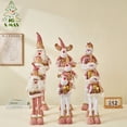 thumbnail image 3 of KG Navidad gran oferta nuevo diseño Adorno de Navidad muñeco de nieve retráctil Santa muñeca telescópica decoración de Navidad muñeca de juguete de Navidad, 3 of 4