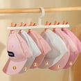 thumbnail image 5 of Dengjunhu Hat Rack for Baseball Caps Hat Organizer Holder for Hanger & Room Closet Display, 6 Hat Storage Clips for Hang Ball Caps Winter Beanie & Accessories, for Men, Boy Women Gift, 5 of 7