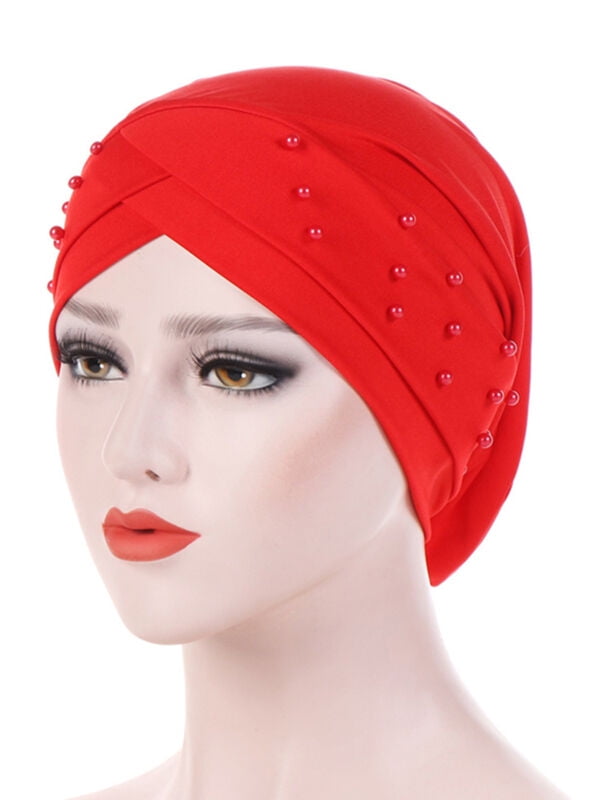 Turban Hat Cap Hijab Hairband Bandana Wrap Hair Loss Chemo Fancy Indian Plain 