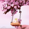 thumbnail image 3 of Cherry Blossom Bear Swing Building Blocks Set, Romantic Glow-in-the-Dark Model Kit, Perfect Gift for Birthday Valentine Graduation (780pcs), 3 of 5