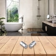 thumbnail image 3 of Zinc Alloy Bathroom Shower Door Handle Knob Single Groove Chrome Plated 30mm For Bath Showers Bathtubs Parts, 3 of 10