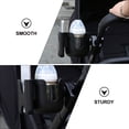 thumbnail image 4 of LIFKOME Pushchair Cup Holder Stroller Cup Rack made of ABS 1Set for Daily Use, 4 of 8