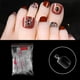 thumbnail image 1 of 500pcs Uñas Postizas de Resina Ndcxsfigh Natural/Claro Tips de Manicura para Pies, 1 of 7