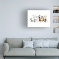 thumbnail image 4 of Trademark Fine Art Hanna Melin Dancing Cat Canvas Wall Art, 4 of 4