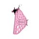 thumbnail image 1 of Regla de aguja de crochet para tejer, dispositivo de medición, accesorios de crochet, regla de punto, calibre de aguja de tejer para entusiastas de Mariposa, 1 of 8