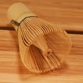thumbnail image 3 of Matcha Tea Whisk Set - Bamboo Whisk (4.125"x2.375") and Black Whisk Holder (2.4"x2.8") Set - 1 Set, 3 of 6