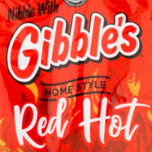 Gibble's Home Style Red Hot Potato Chips, 8 oz bag - QTY 4