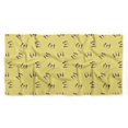thumbnail image 5 of Bimba Yellow Butterflies Pure Silk Printed Head Bandanas Summer Neck Wrap Scarf 40 x 40 Inches, 5 of 6