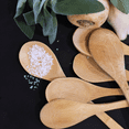 thumbnail image 5 of Beille 4pc Small Bamboo Wooden Spoons Kitchen Utensils Cooking Baking Supplies 7.5 Inches, 5 of 10