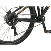 Mongoose Impasse 3.0 Dual Suspension Mountain Bike, 29-Inch Wheel, Black/Orange