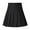 Black, variant on Mchoice Girls Women High Waisted Plain Pleated Skirt Skater Tennis School Uniforms A-line Mini Skirt Lining Shorts