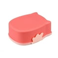 thumbnail image 3 of Felwors Box Storage Container Pink Owl Food Portable Bento Lunch Box Box Lunch Bag, 3 of 4