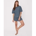 thumbnail image 5 of Hanes Originals Women's SuperSoft Comfywear Boxy T-Shirt Stargazer Grey L, 5 of 7