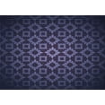 thumbnail image 1 of Ahgly Company Machine Washable Indoor Rectangle Transitional Deep Periwinkle Purple Area Rugs, 4' x 6', 1 of 7