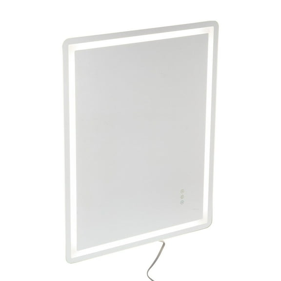 Anti-Fog LED Bathroom Mirror, 3 Light Colors, 28 x 36 Inch Wall Mount Vanity Mirror for Modern Bathrooms