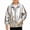 Gray, variant on SGFCWSX Boys Bomber Jacket Metallic Zip Up Lightweight Shiny Windbreaker Coat Gray Size 6