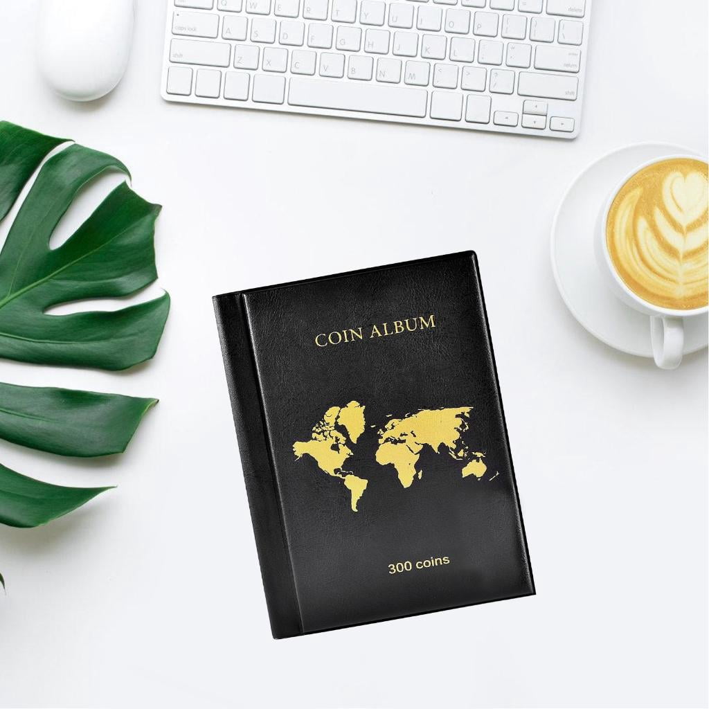 Youthyao Portable 300 Slot Coin Collection Book Material Currency Storage For Numismatists