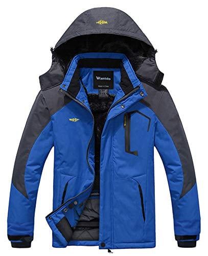 Wantdo Men's Waterproof Mountain Jacket 