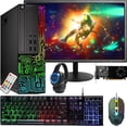 thumbnail image 1 of Restored Dell RGB Gaming Desktop PC, Intel Core i5, GT 1030 2G, 16G RAM, 512G SSD, 24 Inch Monitor, WiFi, RGB Headset, Win 11 Pro (Refurbished), 1 of 3