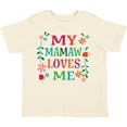 thumbnail image 3 of Inktastic Mamaw Loves Me Girls Apparel Girls Toddler T-Shirt, 3 of 5