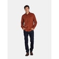 thumbnail image 5 of George Men's and Big Men's Corduroy Shirt with Long Sleeves, Sizes S-3XL, 5 of 5