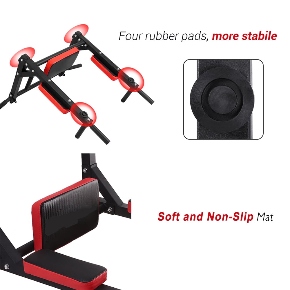 Luckyone Multifunctional 440 lb Load Wall Mounted Pull Up Bar