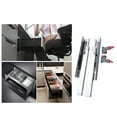 thumbnail image 2 of Pair Full Extension Undermount Drawer Slides Soft Close Concealed Bottom Mount with Rear Bracket Concealed Drawer Runners, 2 of 8