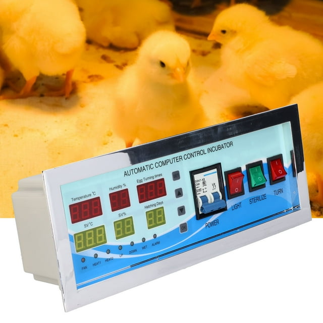 Controlador de incubadora de huevos termostato Sensor de temperatura y humedad XM-18G incubadora de huevos incubadora de huevos de aves de corral para gallina ganso y pato ANGGREK Otros