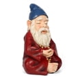 thumbnail image 3 of Figura Hi-Line de regalo con forma de gnomo zen, 38 cm, para interiores y exteriores, 3 of 5