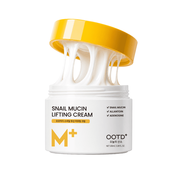 OOTD Beauty Snail Mucin Firming Anti-Aging Cream, 3.38 fl oz (100ml)