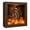 #02D_1pc#, variant on Halloween 3D Shadow Box DIY Craft Set, Skeleton Tombstone Pumpkin LED Light Frame Craft Kit, Farmhouse Indoor Mantel Decor Supply,B