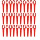 thumbnail image 1 of 30 Cuchillas de Repuesto de Plástico, Cuchillas de Cortadora de Plástico para Cortacésped, Cuchillas de Cortadora de Césped y Jardín (Rojas) ER, 1 of 5