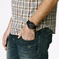 thumbnail image 4 of Fossil FS4487 Collection Machine Chronographe Montre-Bracelet en Silicone pour Hommes, Noir, 4 of 4