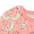 thumbnail image 2 of Disney Princess Ariel Little Girls French Terry Sweatshirt Infant to Big Kid, 2 of 5
