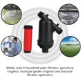 thumbnail image 4 of Disc Filter 120 Mesh 130 Micron Level Irrigation Filter High Efficient Drip Irrigation Agriculture For Gardening Agriculture Filter Drip Irrigation Tank Pump Retaining Particles and Solids, 4 of 7