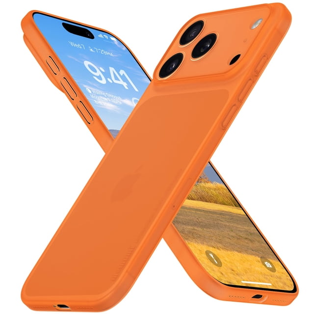 Funda de teléfono memumi para iPhone 17 Pro Max ultrafina de 0,3 mm