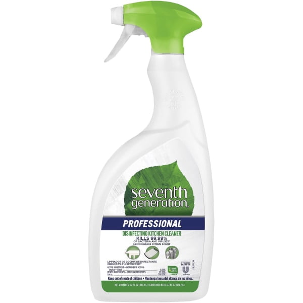 Seventh Generation Disinfecting Kitchen Cleaner Refill Spray 32 fl