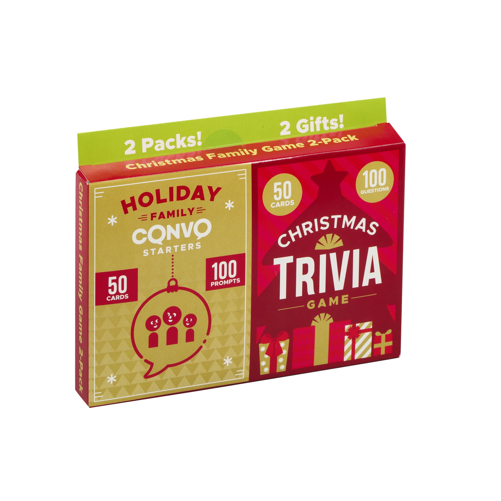 Chuckle & Roar Holiday Family Convo & Christmas Trivia Games by Buffalo Games