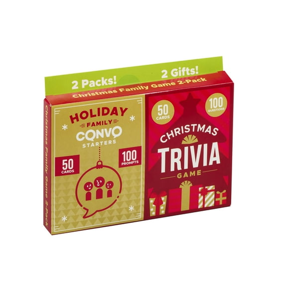 Chuckle & Roar Holiday Family Convo & Christmas Trivia Games by Buffalo Games