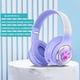 thumbnail image 3 of Auriculares Auriculares Inalámbricos Bluetooth Retráctiles con Modo de Juego Deportivo, Diseño Plegable Y Tiempo de Música de 18H, Incluye Soporte de Cable Aux Y Tarjeta de Memoria para Uso con Cable, 3 of 3