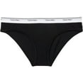 thumbnail image 4 of Calvin Klein Women’s Cotton Soft Stretch Bikini, 3-Pack (Black/White/Gray, Large), 4 of 4