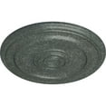 thumbnail image 3 of Ekena Millwork 19 3/4"OD x 1 1/2"P Kepler Traditional Ceiling Medallion (For Canopies up to 4 1/2"), Hand-Painted Athenian Green Crackle, 3 of 5