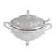 thumbnail image 2 of Sugar Bowl con tapa y cuchara de dispensadores de boda de la boda Ornament Ornament Organizador de escritorio Servidor de Glass Glass Glass, 2 of 9