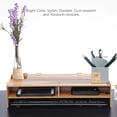 thumbnail image 5 of Support de Rangement pour Bureau d'Ordinateur, Étagère en Rack, Riser d'Écran d'Ordinateur, pour Salon de Bureau 19,3 X 7,9 X 4,5 Po Facile à Installer, 5 of 5