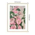 thumbnail image 2 of Amanti Art Pink Vine Flowers Wood Framed Wall Art Print, 2 of 8