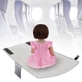 thumbnail image 4 of Reposapiés de avión Yuyangstore hamaca para pies de avión compacto Gris, 4 of 8