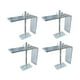 thumbnail image 5 of Pack de 4 grapas de fijación bajo encimera para piscinas de piedra, anticaídas para bordes gruesos superiores a 2,36 pulgadas, accesorios multiusos, 5 of 9