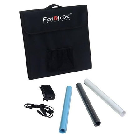 UPC: 0847372033331 | Fotodiox Studio-Box-LED440-16×16 Pro 16 x 16 in. LED Studio-in-a-Box for Table Top Photography